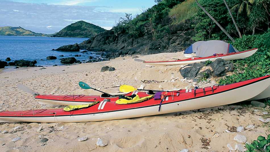 Enjoy remote beach camps when you kayak through the isolated Yasawa Islands in Fiji | Al Bakker