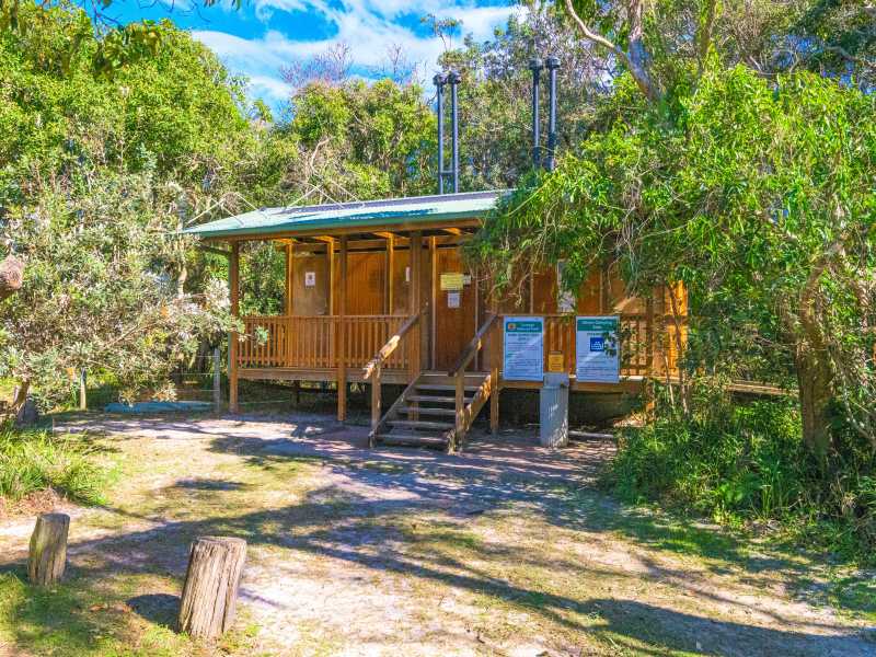 Campground toilet facilities