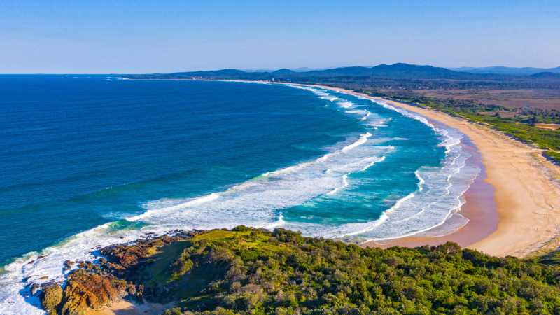 Discover the stunning beaches of the Northern NSW Coast