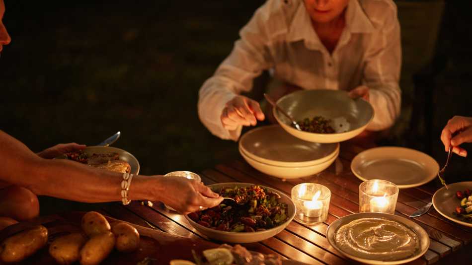 Enjoy local, organic food each night