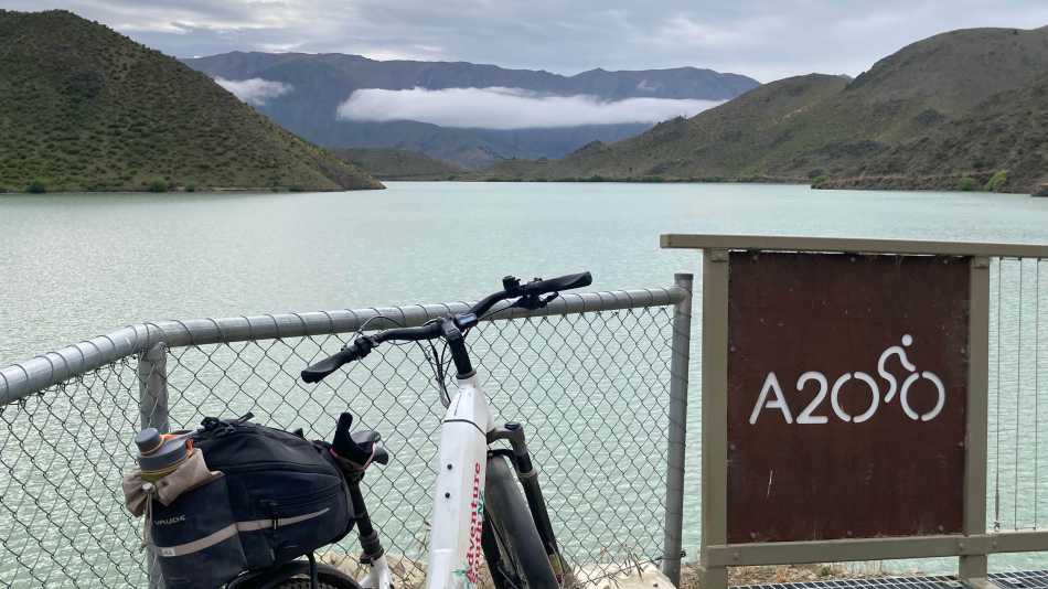 A guest photo on the Alps to Ocean Classic cycling tour