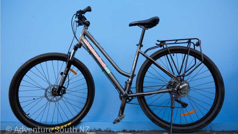 One of Adventure South's Fleet Hard Tail Low Step Mountain Bikes (not electric) | Izzi Barton