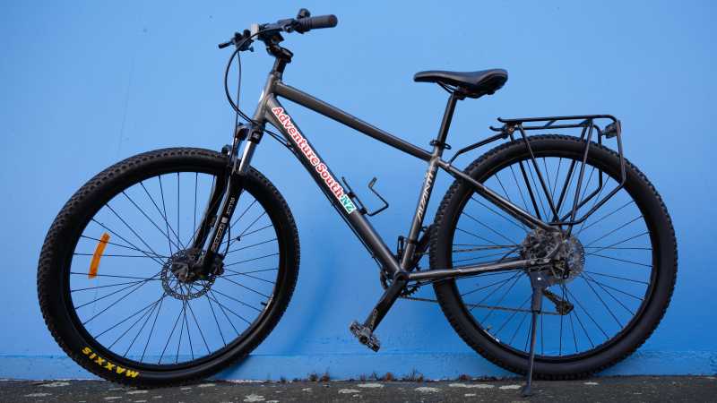 One of Adventure South's Fleet Hard Tail Mountain Bikes (not electric) | Izzi Barton