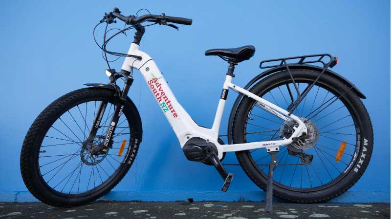 One of Adventure South's Fleet Low Step eBikes | Izzi Barton