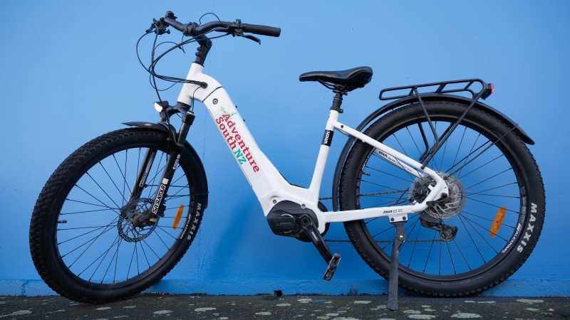 One of Adventure South's Fleet Low Step eBikes | Izzi Barton