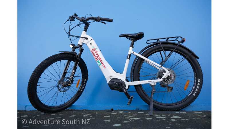 One of Adventure South's Fleet Low Step eBikes | Izzi Barton