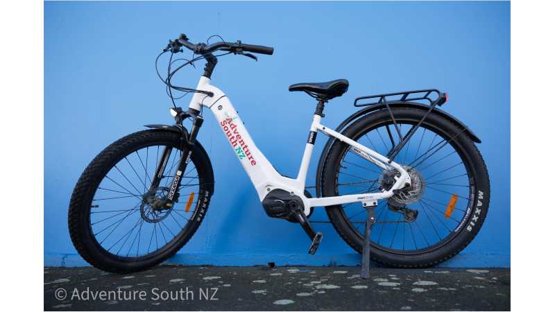 One of Adventure South's Fleet Low Step eBikes | Izzi Barton