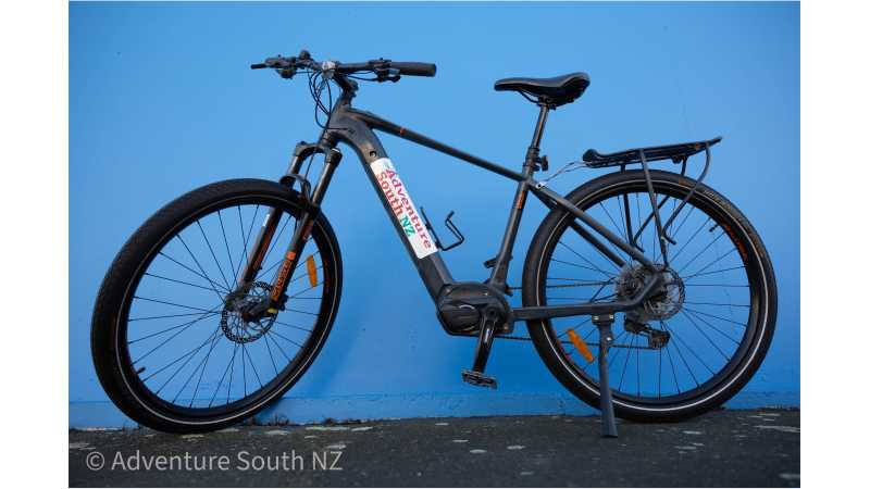 One of Adventure South's Fleet Size Large/XL High Step Bikes | Izzi Barton