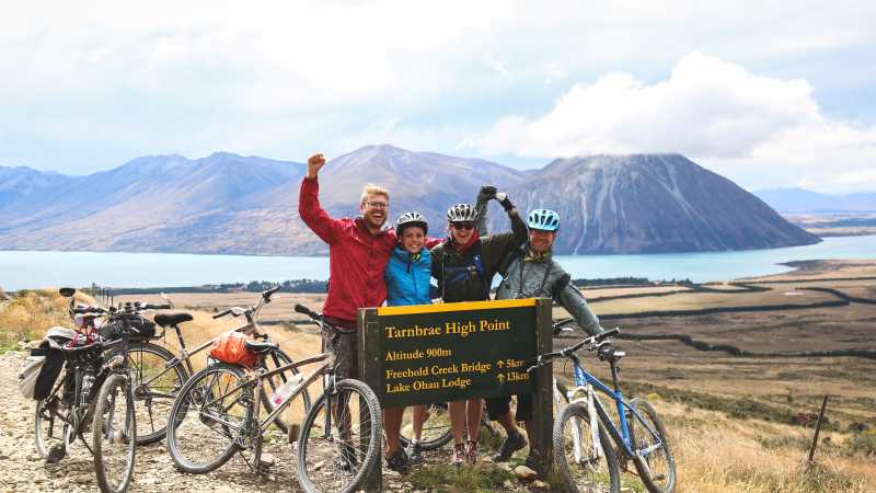Celebrating at the top of the Tarnbrae high point! | Rebecca Ryan