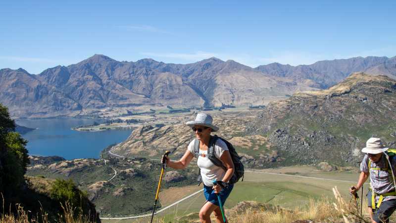 Hiking up to Rocky Mountain near to Lake Wanaka | Matt Gould