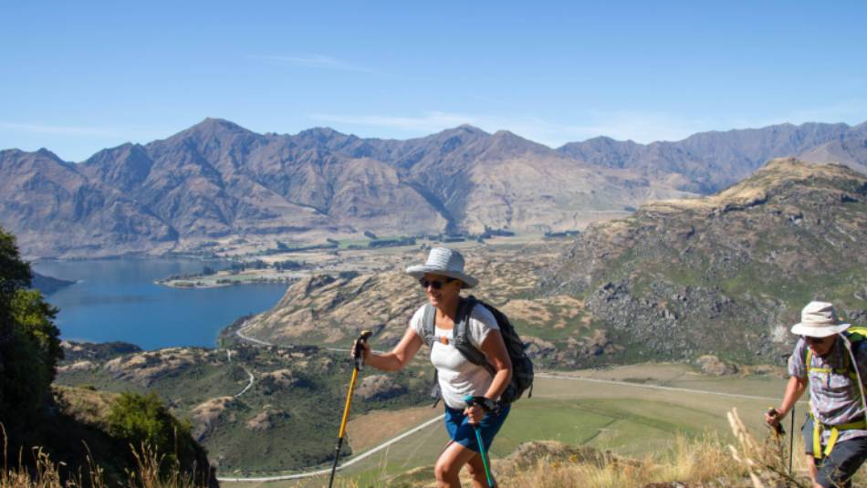 Hiking up to Rocky Mountain near to Lake Wanaka | Matt Gould