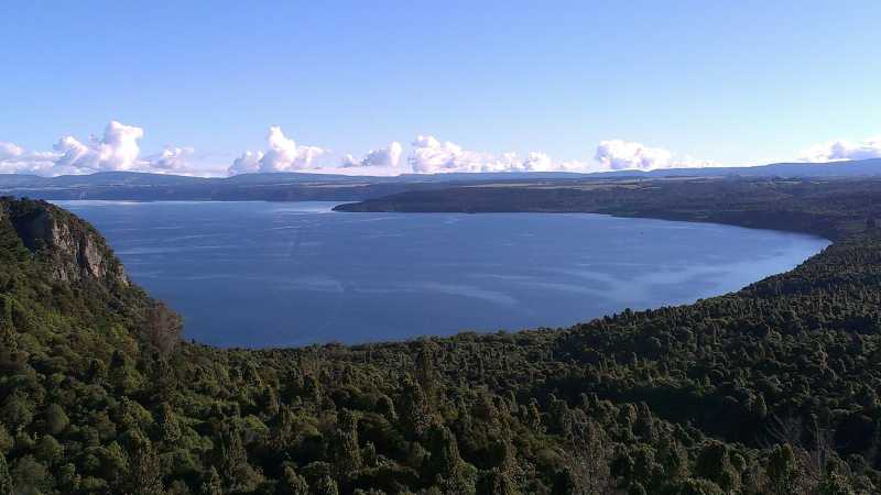 Enjoying the serenity riding through the Central North Island | Guide Anne Lowerson