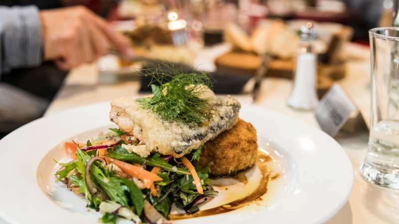 Exquisite food served on tour | Lachlan Gardiner