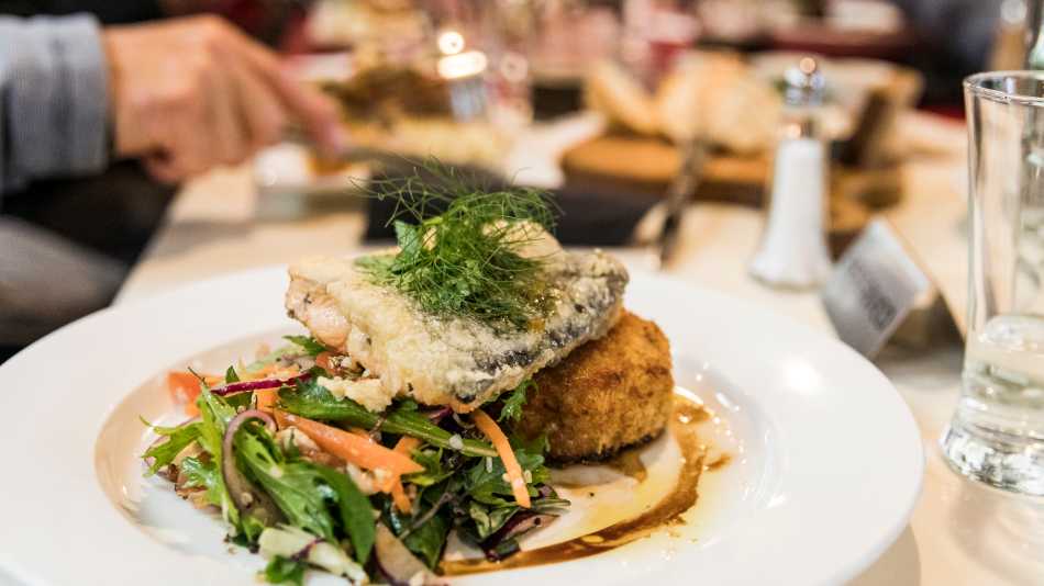 Exquisite food served on tour | Lachlan Gardiner