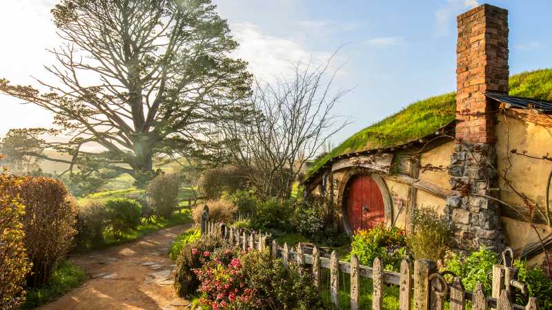 Wander the grounds of the Hobbiton movie set from The Lord of the Rings and The Hobbit movie trilogies | Matt Crawford