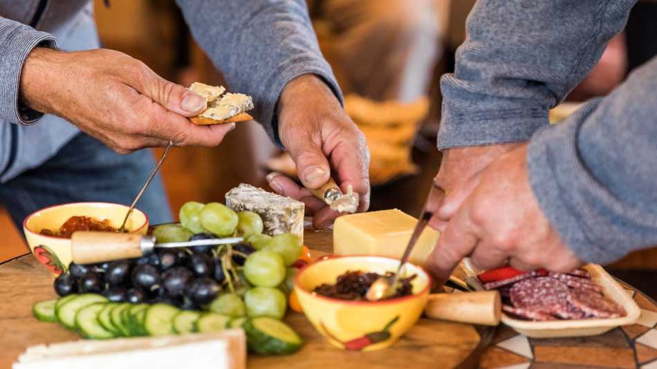 Food platter at Clyde Village Vineyard | Lachlan Gardiner