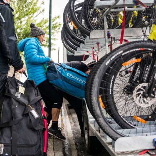 We'll move your luggage so you don't have to carry it!