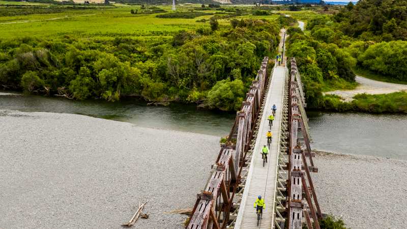 Totara River bridge crossing | Ross to Hokitika | Lachlan Gardiner