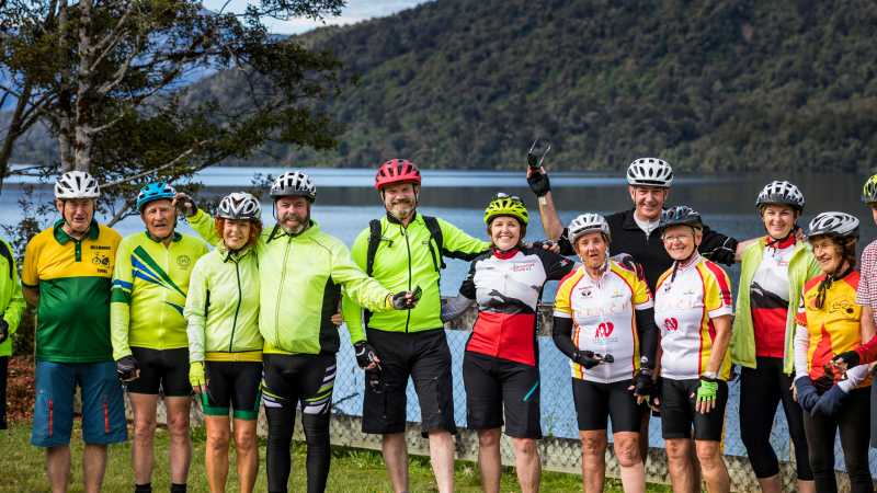 It's hard not to smile on the West Coast Wilderness Cycle Trail | Lachlan Gardiner