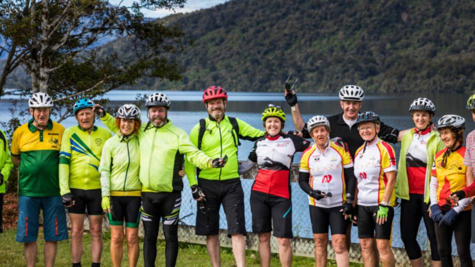 It's hard not to smile on the West Coast Wilderness Cycle Trail | Lachlan Gardiner