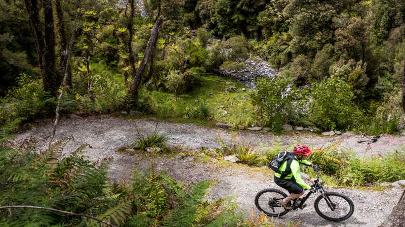 Milltown Creek switchbacks | West Coast Wilderness Trail | Lachlan Gardiner