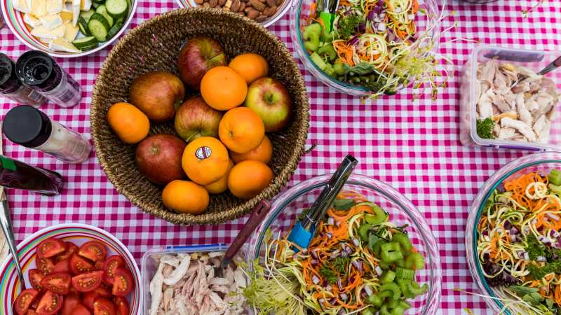 Our picnics are full of tasty and nutritious food | Lachlan Gardiner