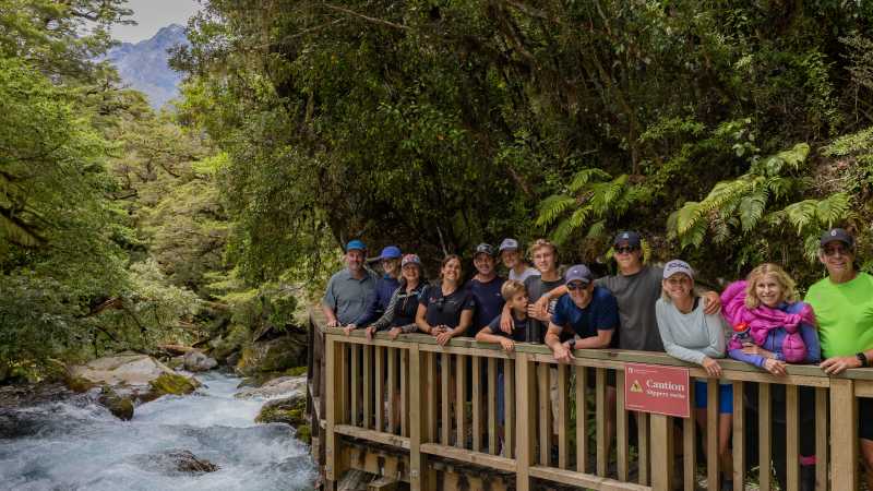 Discover the spectacular Marian Falls, secluded and stunning, in the Hollyford Valley - the perfect way to round out your overnight stay on the Milford Sound | Izzi Barton