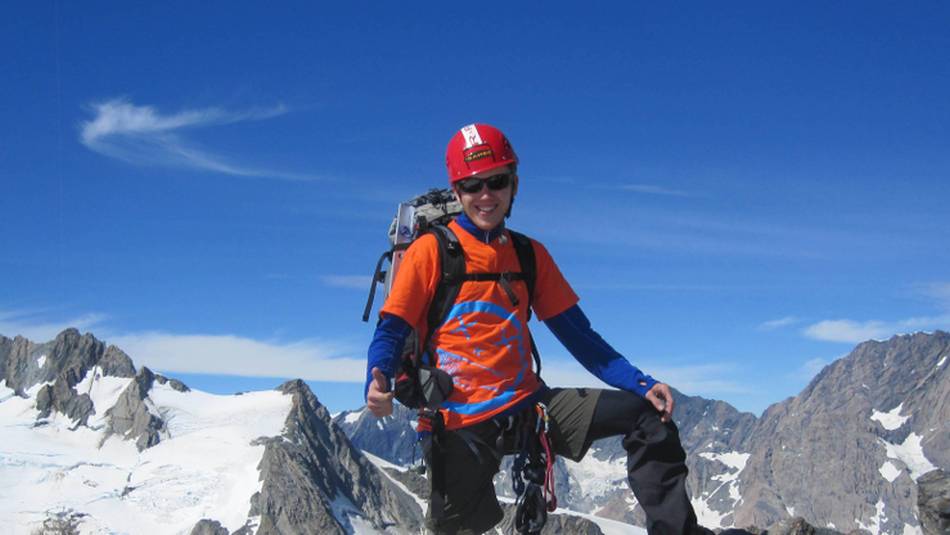 On a high during our Alpine Climbing Course in New Zealand | Lydia Bradey