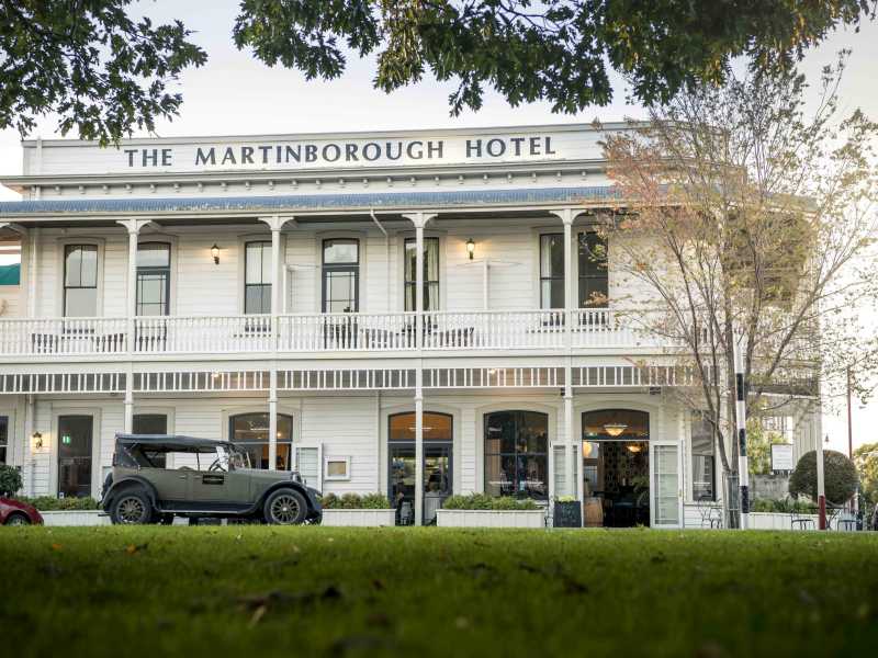 The charming historic Martinborough Hotel