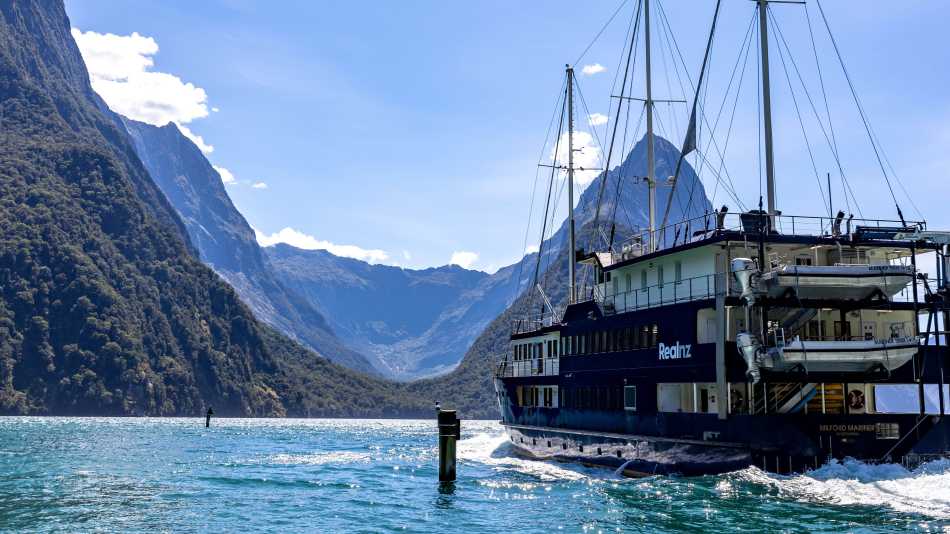 Experience Piopiotahi, the Milford Sound - a truly remote paradise! Stay aboard the Milford Mariner, sailing in the most remote regions of Aotearoa New Zealand. | Izzi Barton