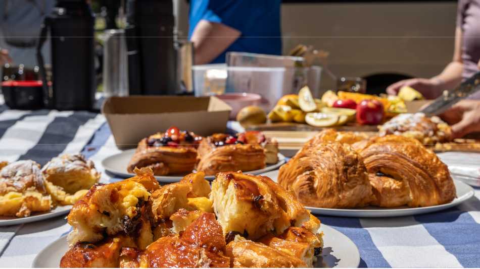 Our morning tea pitstops are full of delicious treats | Geoff Marks