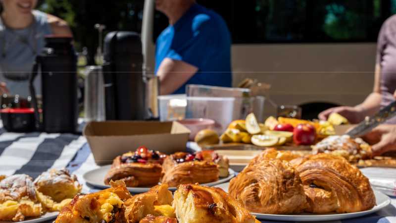 Our morning tea pitstops are full of delicious treats | Geoff Marks
