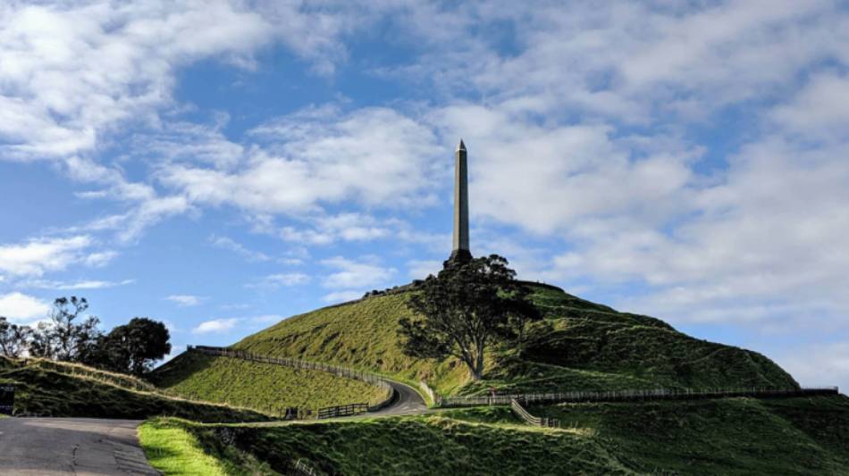 The Coast to Coast walk is not complete without a visit to One Tree Hill, in Cornwall Park | Vern Ooi