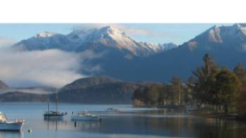 Te Anau,Destination Fiordland Overlooking Lake Te Anau, the gateway to the Fiordland National Park