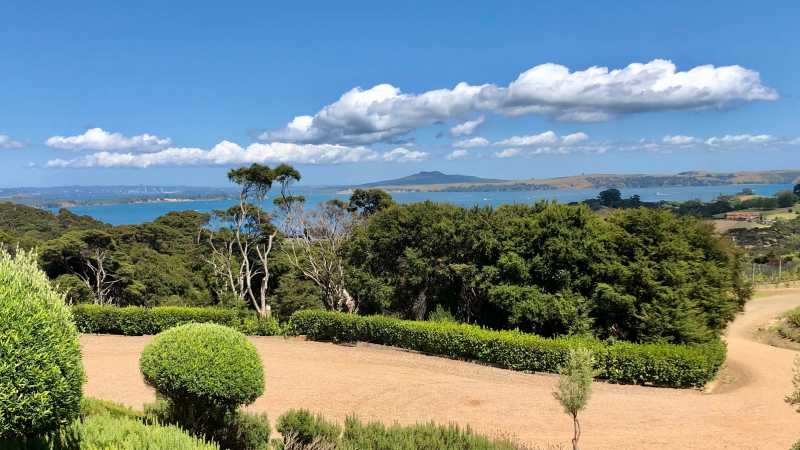 Immaculate wineries on Waiheke provide stunning views and a rest whilst doing the Te Ara Hura. | Natalie Tambolash