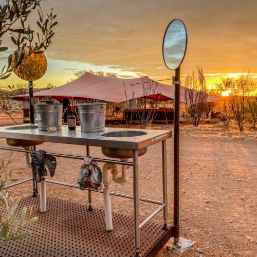 The comforts at our Larapinta exclusive eco-comfort camps will make your experience more enjoyable