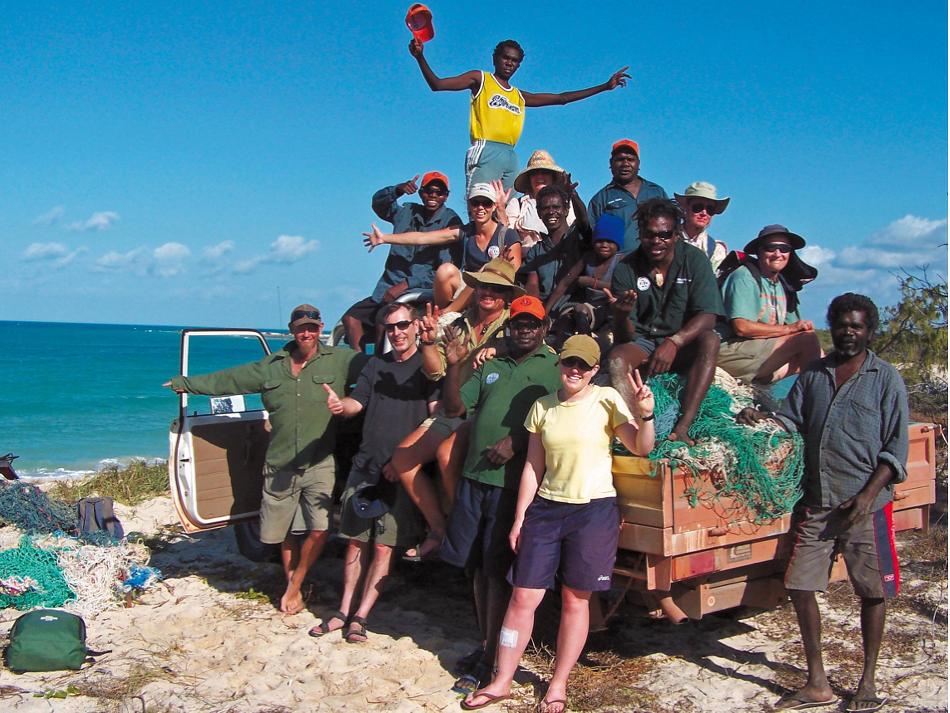 Arnhem Land Marine Rescue Community Project, Northern Territory. (This image may contain Aboriginal or Torres Straight Islander people who are deceased) -  Photo: Steve Trudgeon