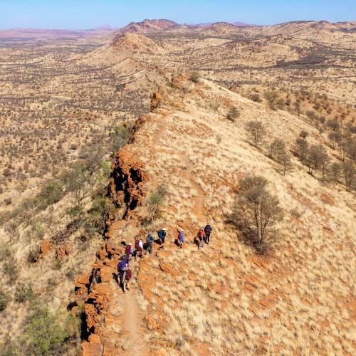 Larapinta Trail Trekking Guide Great Walks of Australia World Expeditions