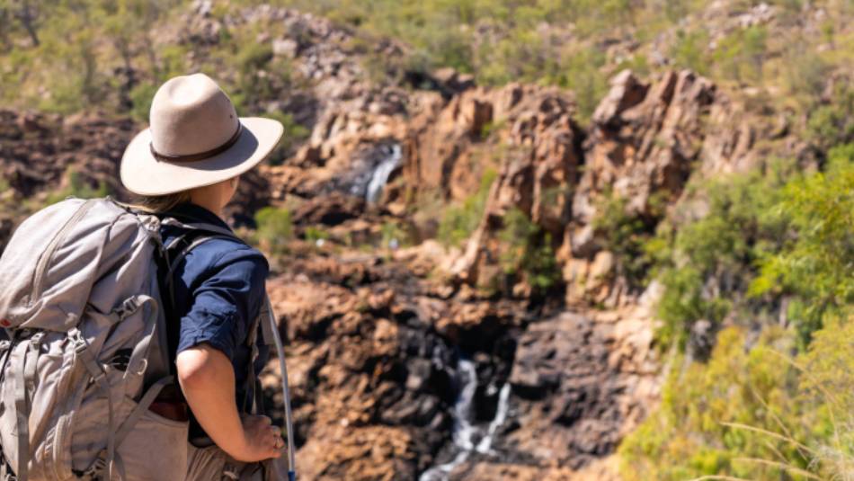 Looking down at falls | Shaana McNaught