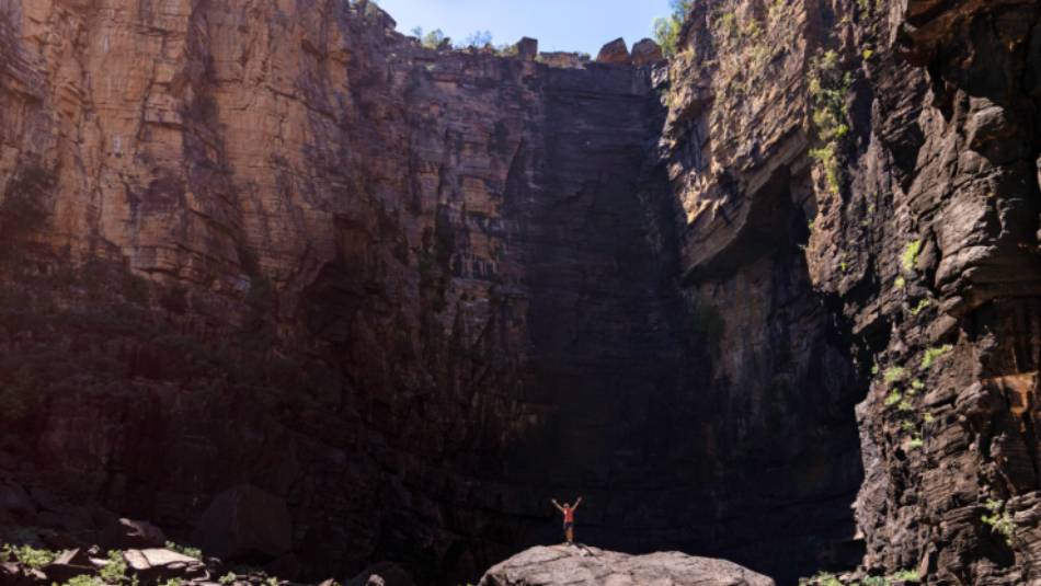 Feel alive at Jim Jim Falls | Shaana McNaught