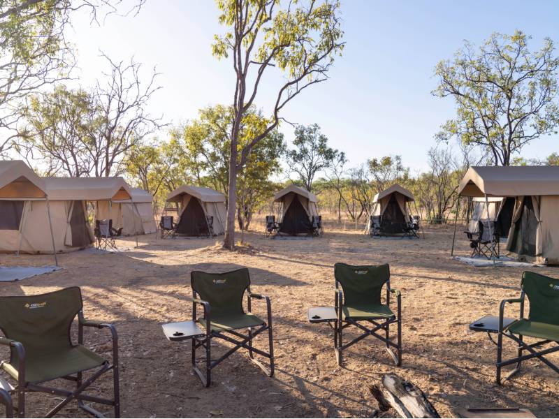 Relax in comfort at our Kakadu semi-permanent camps | Shaana McNaught