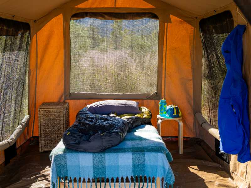 Stay at our Eco-Comfort Camps on the Larapinta Trail | Lachlan Gardiner