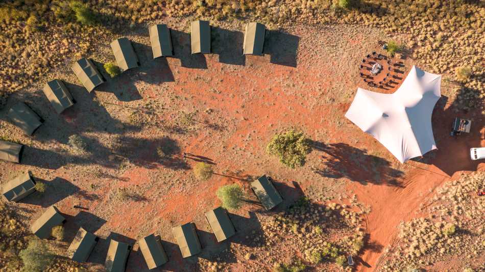 Our exclusive Eco-Comfort Camps are located in spectacular locations | Luke Tscharke