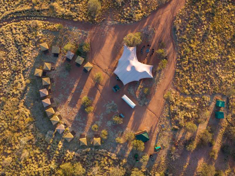 Our Eco-Comfort Camps are exclusively for our travellers | Luke Tscharke