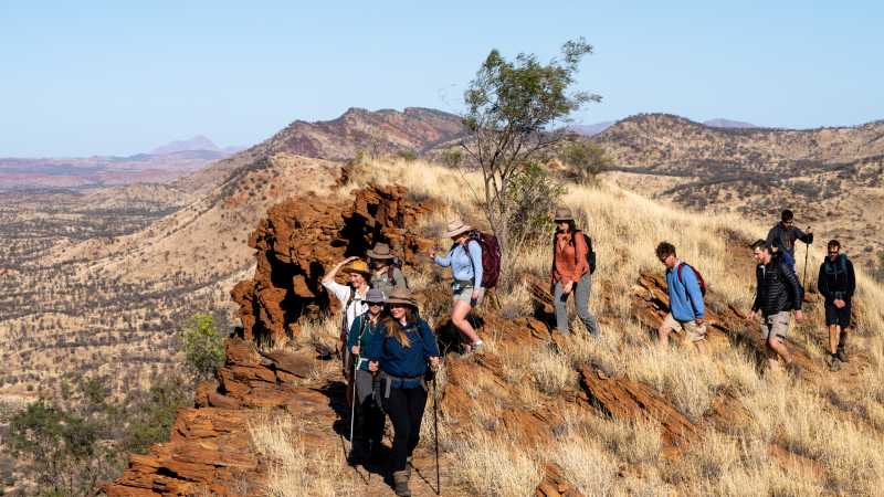 Hiking along the Larapinta Trail, Australia's most iconic desert walking trail | Shaana McNaught
