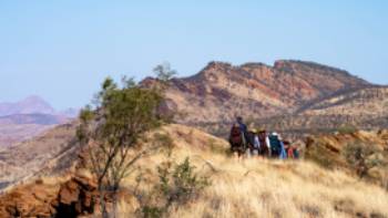 The Larapinta Trail is Australia's most popular desert walk