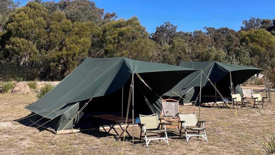 Campsite in Girraween National Park