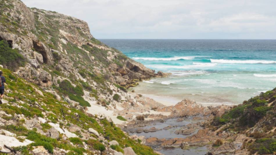 Exploring beaches on the Kangaroo Island Wilderness Trail | Isabelle Hardinge