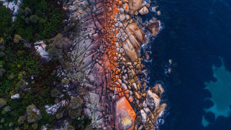 Aerial of East Coast | Stu Gibson