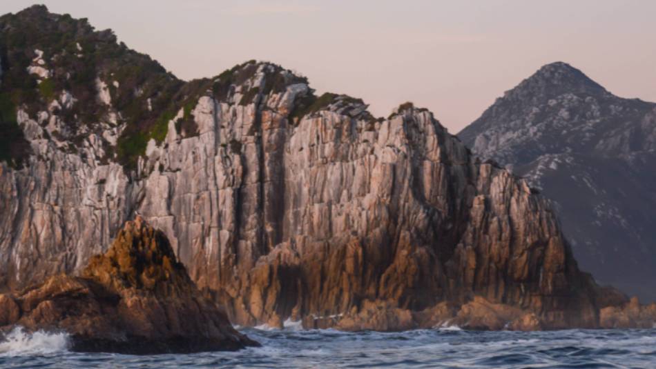 Breaksea Islands at the mouth of Port Davey